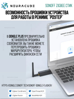 Zigbee 3.0 Стик SONOFF USB Dongle Plus-E (Координатор)