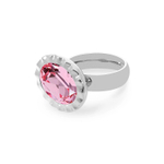 Кольцо Qudo TIVOLA UNICA big (S/P) Light rose 56 686639 размер 18