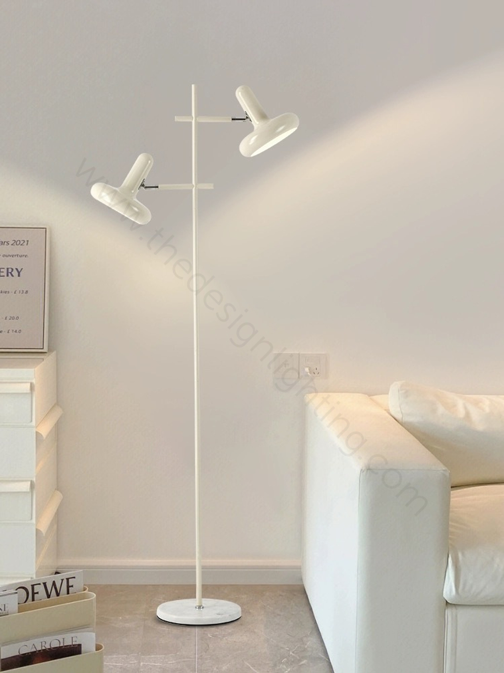Floor design lamp Brigitta