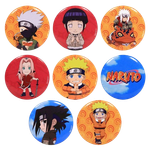 Набор значков Naruto Наруто V2