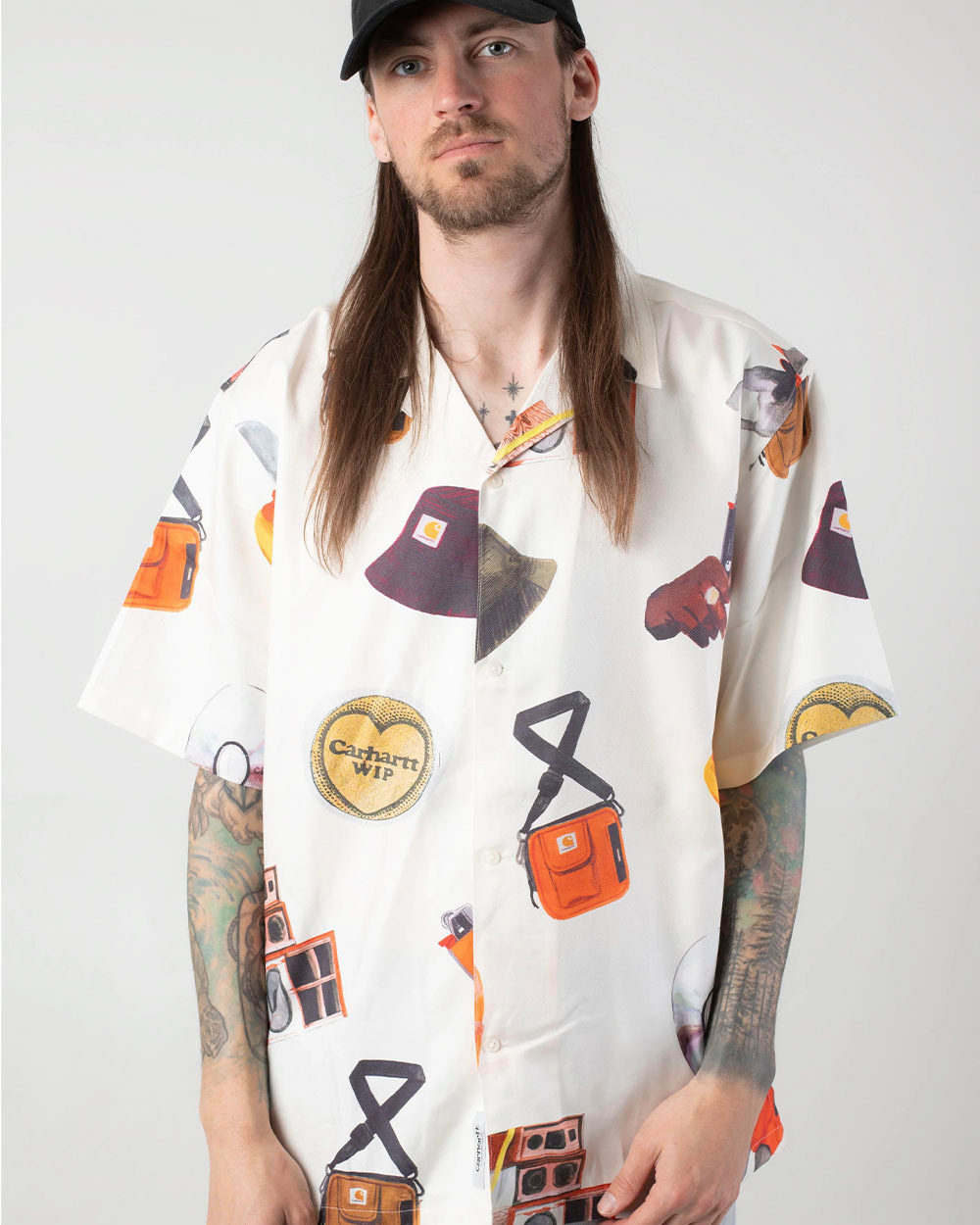 Рубашка Carhartt WIP S/S Jacob Rochester Shirt