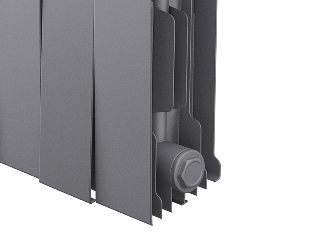 Радиатор Royal Thermo PianoForte 200 /Silver Satin - 18 секц.