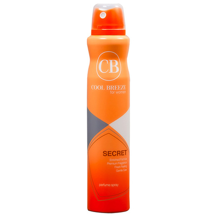 Дезодорант женский спортивный COOL BREEZE CB Secret 200 мл