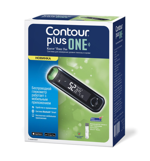 Глюкометр Contour Plus ONE