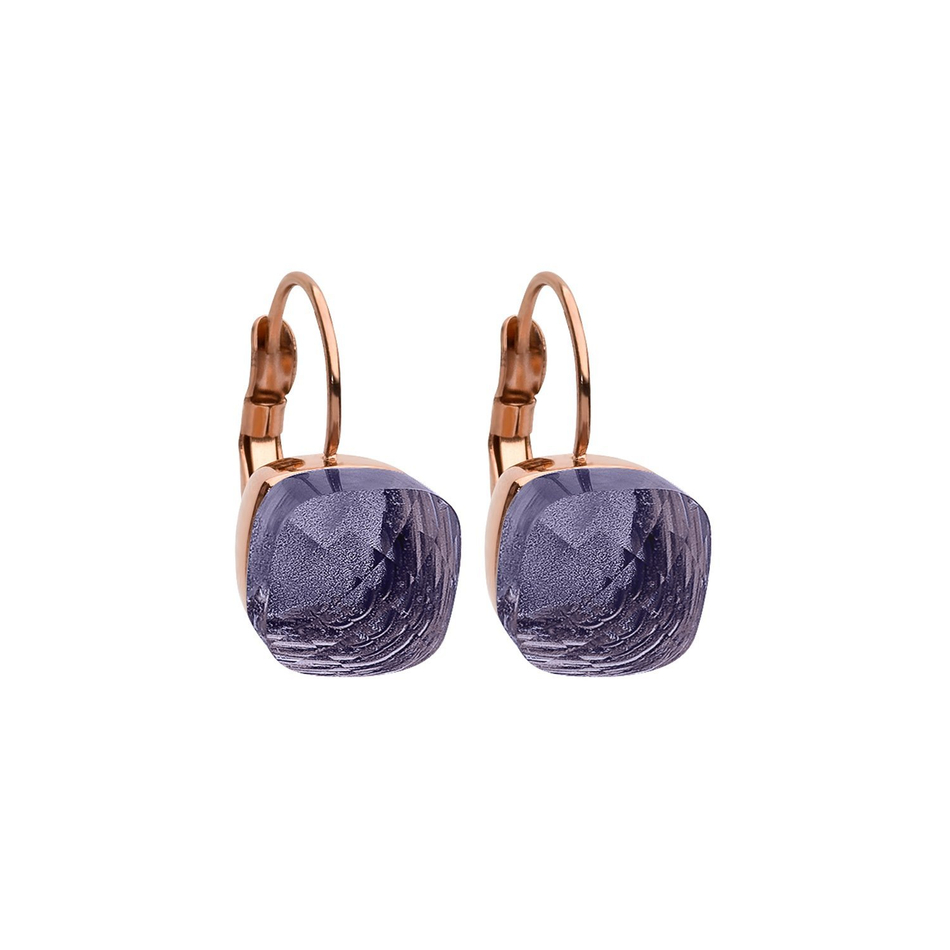 Серьги Qudo Firenze tanzanite 304113 V/RG