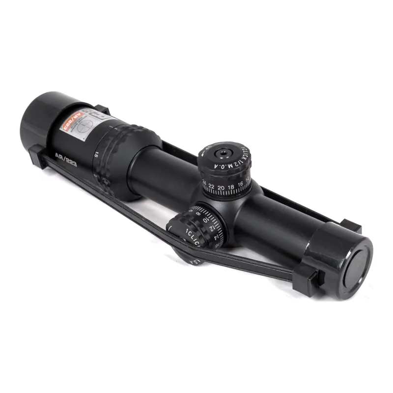 Оптический прицел Bushnell AR OPTICS 1-4x24 (AR91424) - с защитными крышками на резиной жгуте