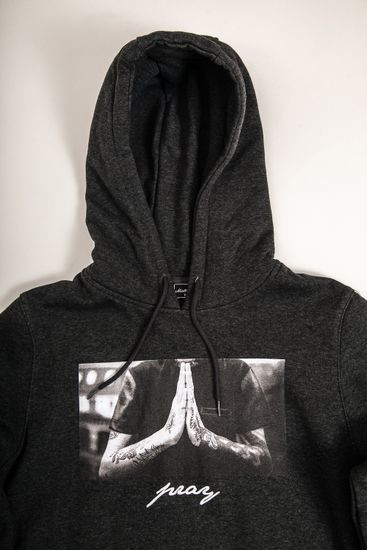 Толстовка MISTER TEE Ruthless Hoody (Серый (Charcoal)