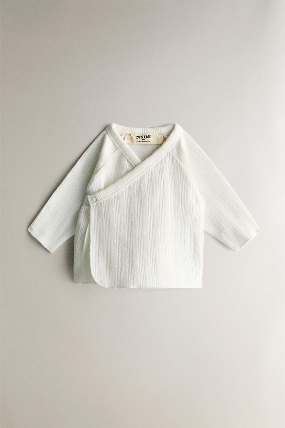 ZARA HOME КОМПЛЕКТ ДЛЯ НОВОРОЖДЕННОГО, ЖЕЛТОВАТО-БЕЛЫЙ