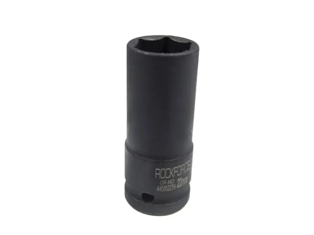 Головка ударная тонкостенная 22мм 6гр. (85ммL) 1/2'' RockForce RF-4458522ТН