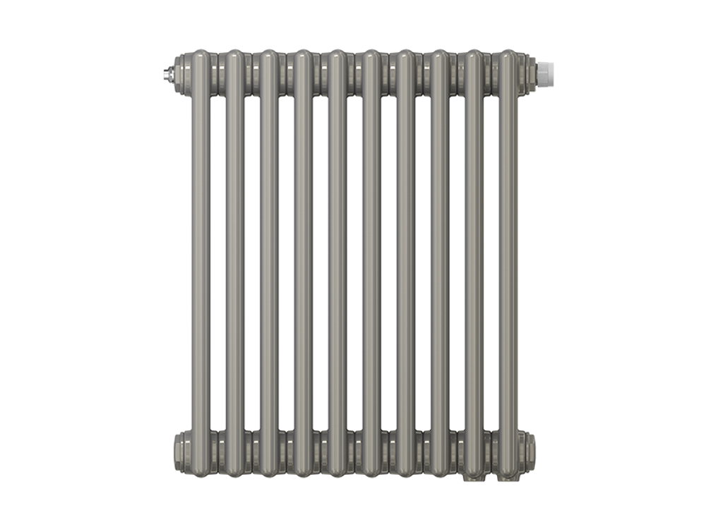 Радиатор трубчатый Zehnder Charleston Retrofit 3057, 8 сек.1/2 ниж.подк. 0325 TL (кроншт.в компл)