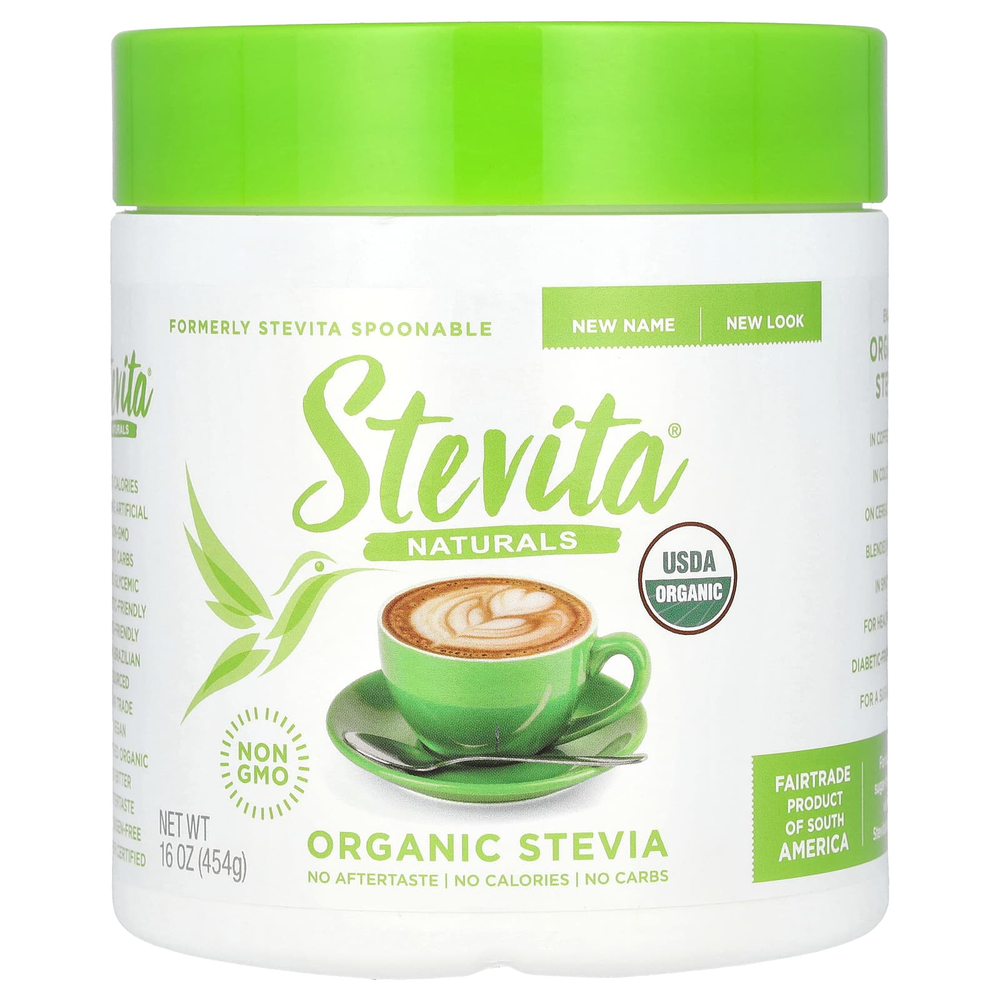 Stevita Naturals, Naturals, органическая стевия, 454 г (16 унций)