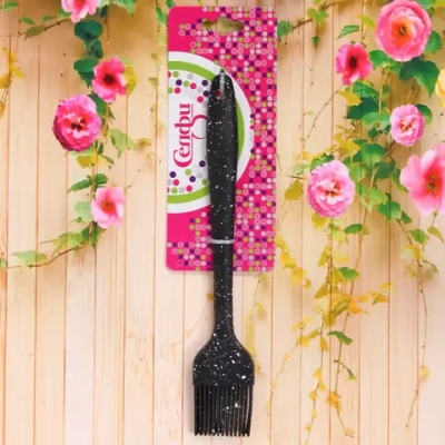 Кисточка кулинарная силиконовая «Bon appétit» 21*3,5см черная✦
