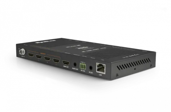 Wyrestorm NHD-0401-MV - мультивьюер 4:1 HDMI, поддержка 4K60, HDMI2.0, HDCP 2.2, HDR, де-эмбеддинг аудио, RS-232, ИК, совместим с NHD Touch, рекомендуется для NHD-400/500.