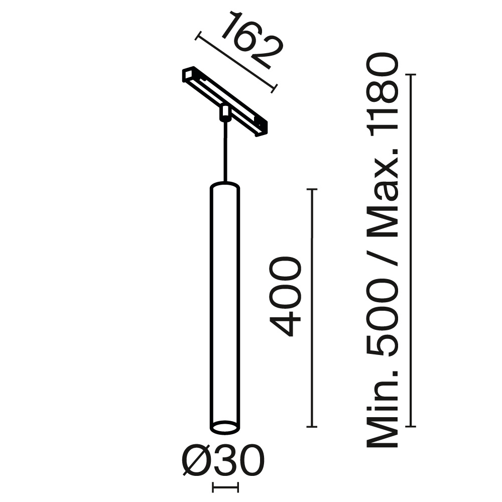 Трековый светильник Technical TR245-4-7WTW-DSZ-B