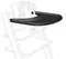 Поднос-столик на стульчик для кормления Stokke Tripp Trapp Black