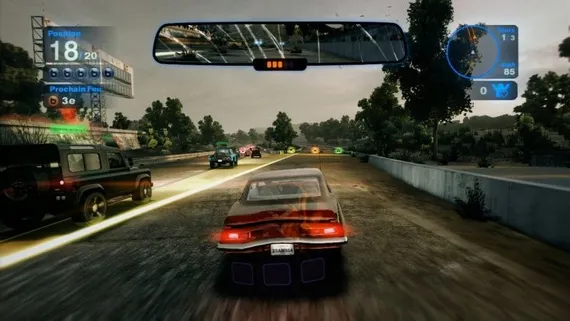 Xbox 360 Blur (Б/У, Русские субтитры)