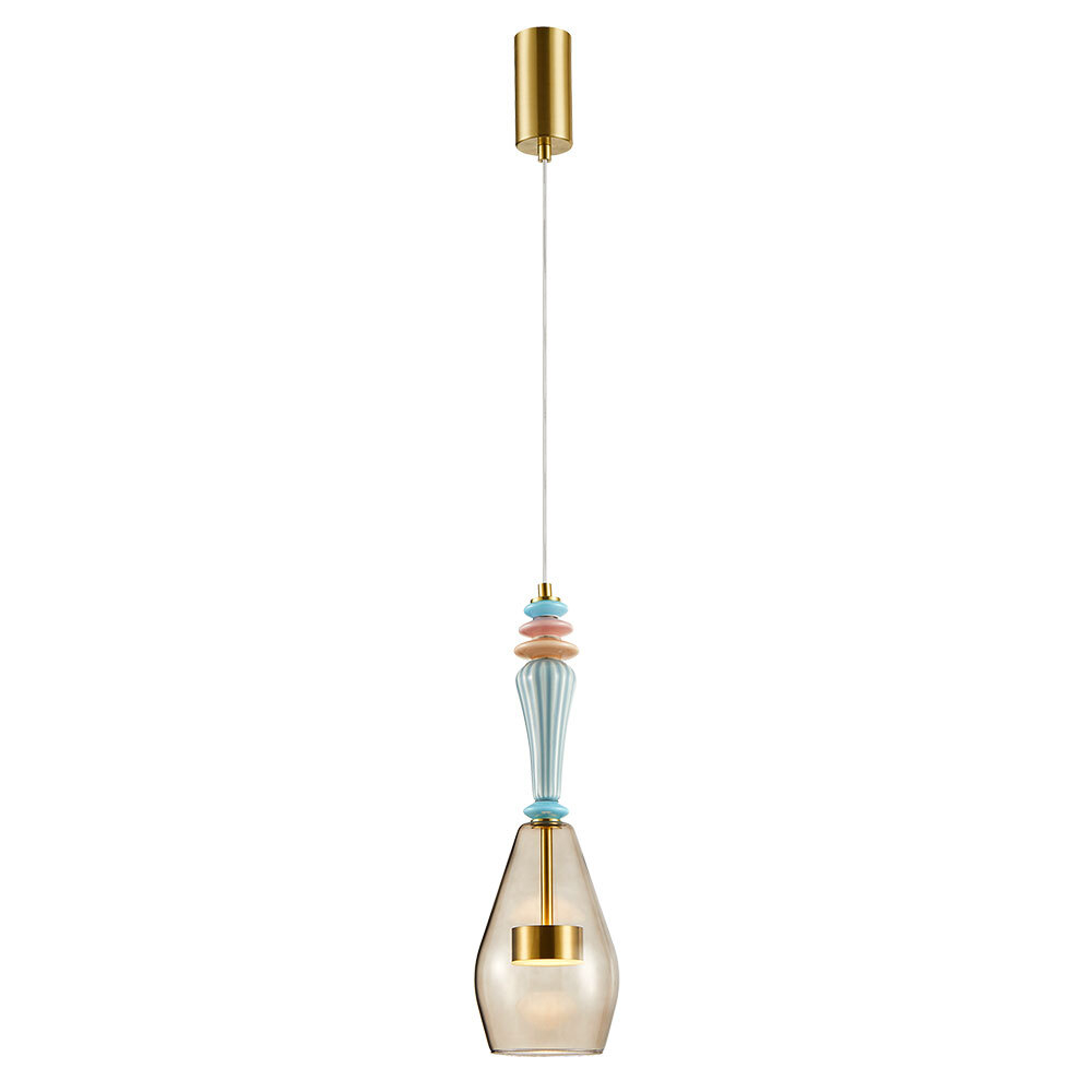 Подвесной светодиодный светильник Arte Lamp CORAL A2405SP-9BR