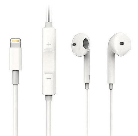 Проводные наушники YISON X7 Lightning