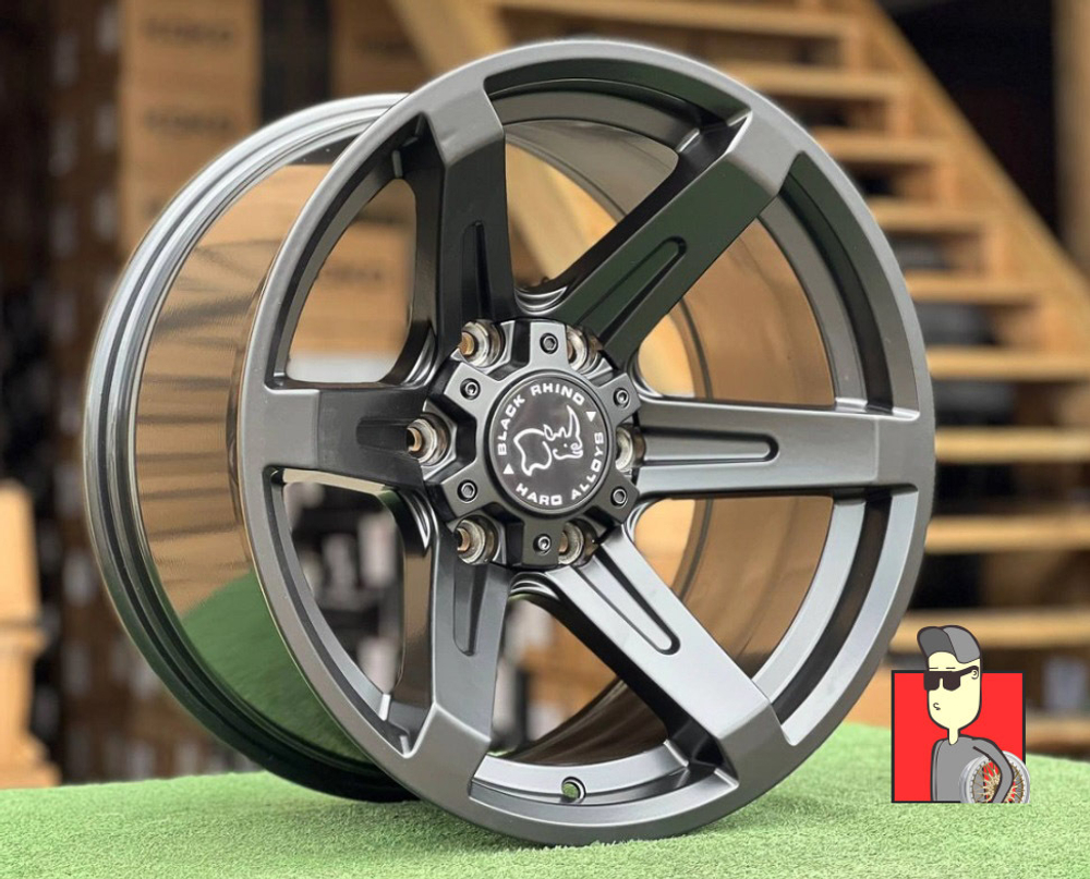 Комплект дисков Black Rhino Peak 17x9 et-10 6x139.7