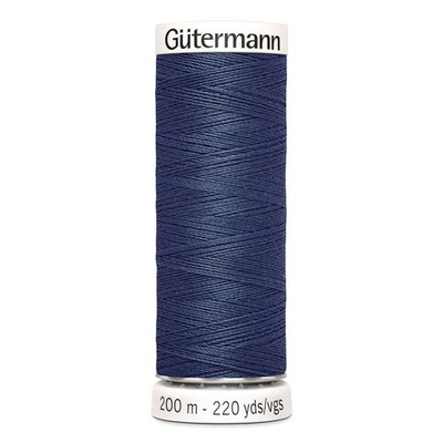 Нить Sew-All 200 м, Gutermann, 593 т.зелено-синий