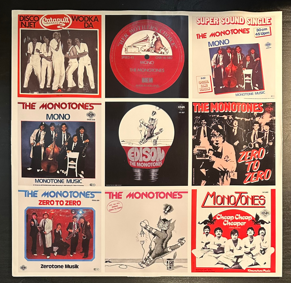 The Monotones- The Monotones (Россия 2014г.) прозрачный винил