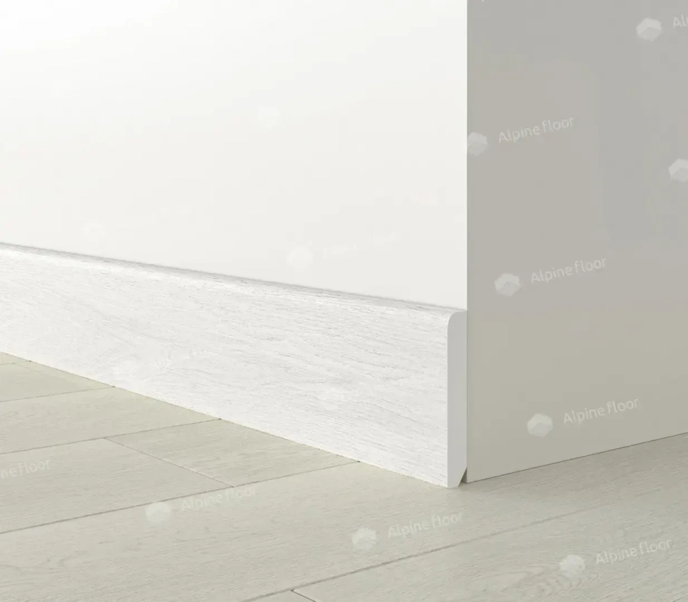 Напольный плинтус Parquet Light Белый SK 13-0