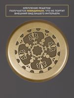 Вентиляционная Решетка КП ЛИА 150х150 золото