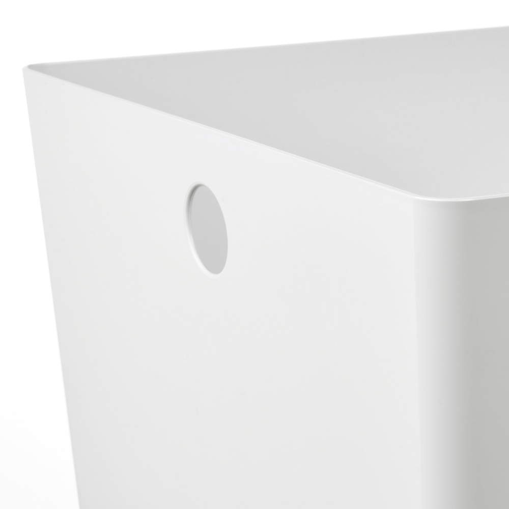 IKEA KUGGIS  (ИКЕА КУГГИС)  -  Контейнер - белый 26х35х15 см