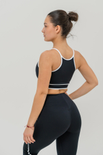 ТОП MEDIUM SUPPORT SPORTS BRA MY RULES 608 ЧЕРНЫЙ