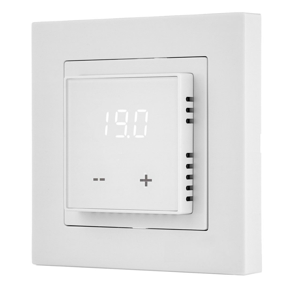 Терморегулятор/термостат программируемый ThermoLife X4.44, белый в рамки Schneider Electric Atlas Design