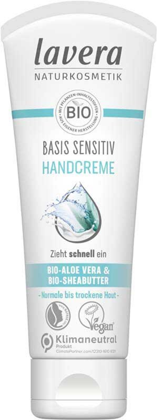 Крем для рук Basis Sensitive Lavera Naturkosmetik, 75 мл
