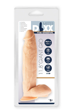 Телесный фаллоимитатор Giant Gio - 30 см. (Цвет: телесный)
