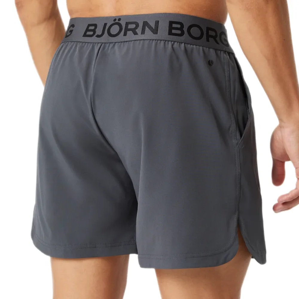 Мужские теннисные шорты Björn Borg Short - asphalt