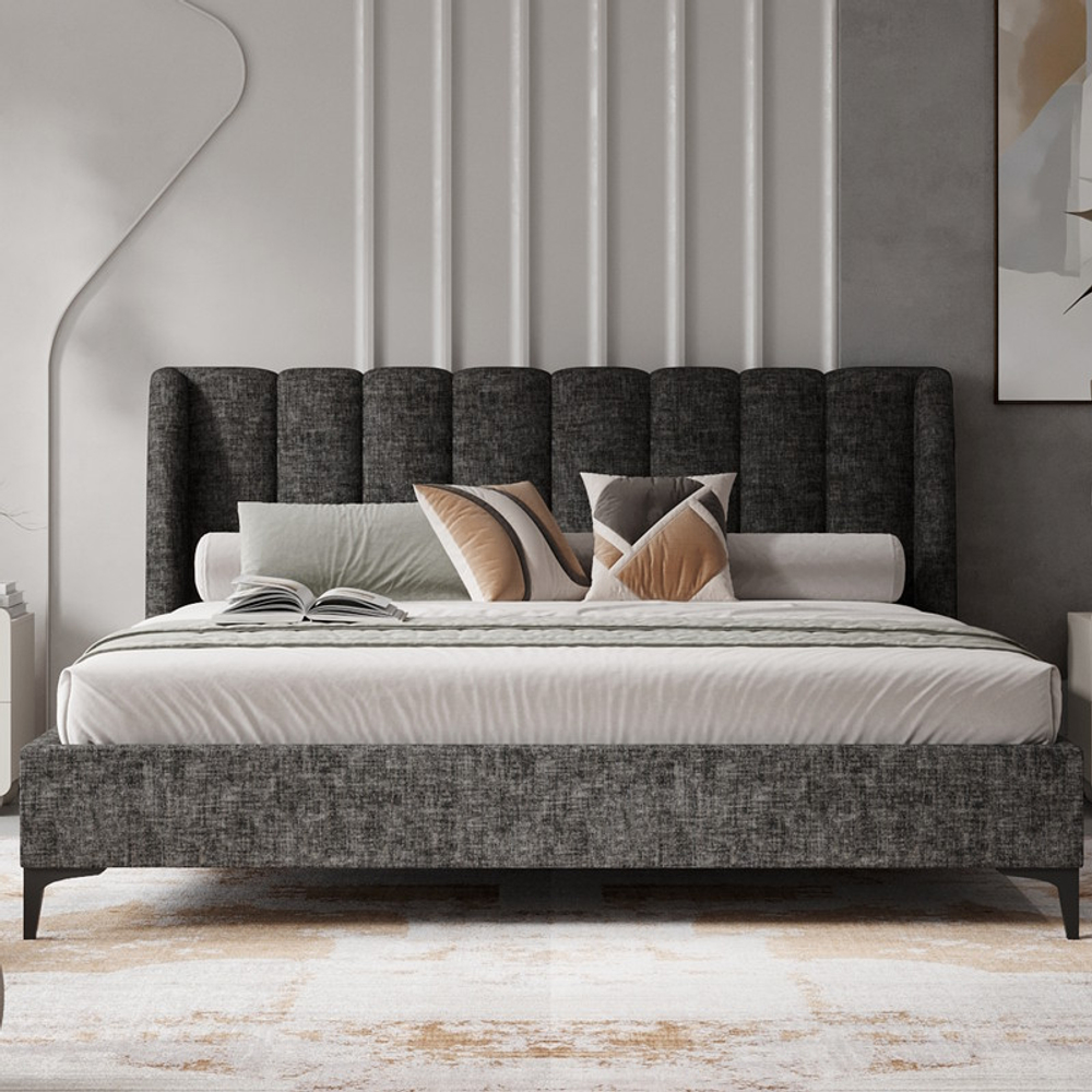 Кровать с решеткой MOD INTERIORS WABI SABI