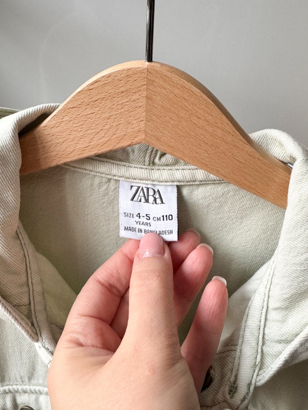 Хлопковая ветровка Zara, 110