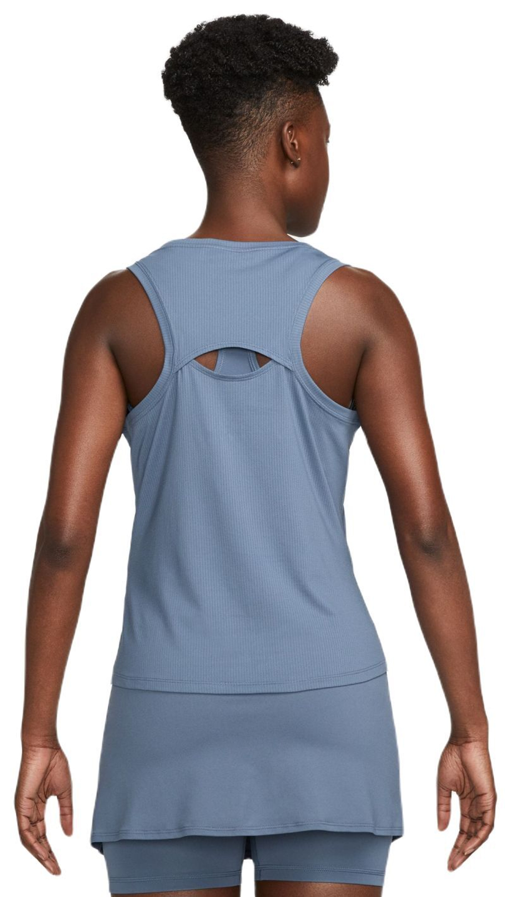 Женский топ теннисный Nike Court Dri-Fit Victory Tank - небесный