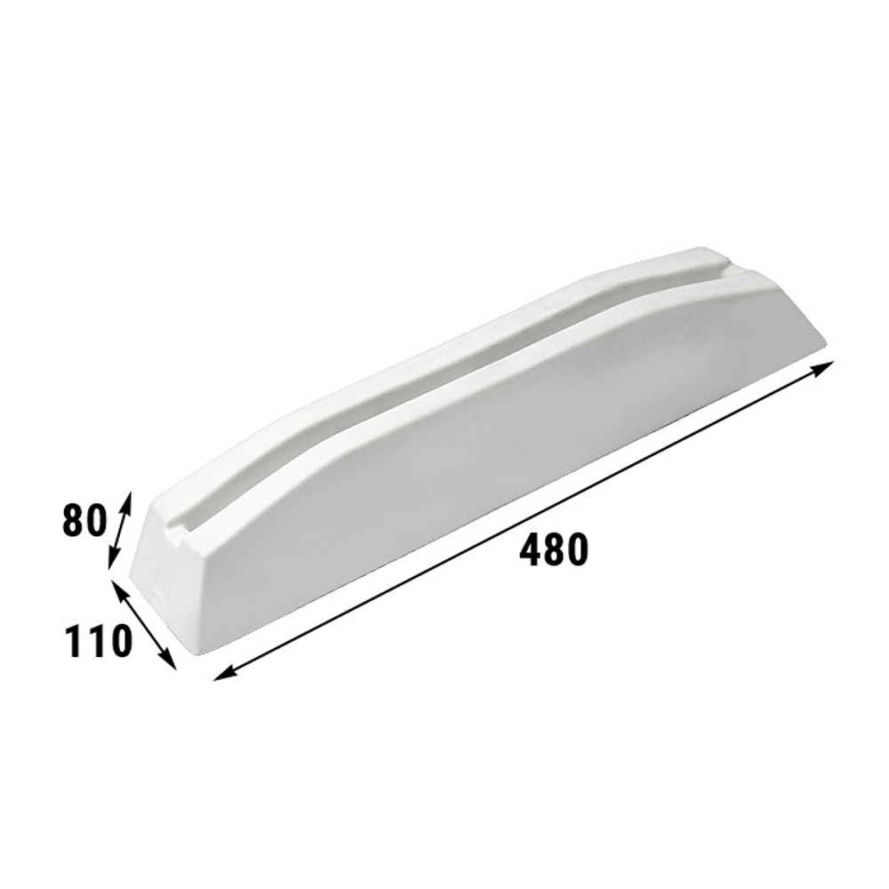 Кранец причальный 480±(10) мм белый