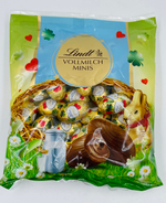 Шоколадные яйца Lindt Vollmilch Minis, молочный шоколад, к Пасхе, 180 г (Германия)