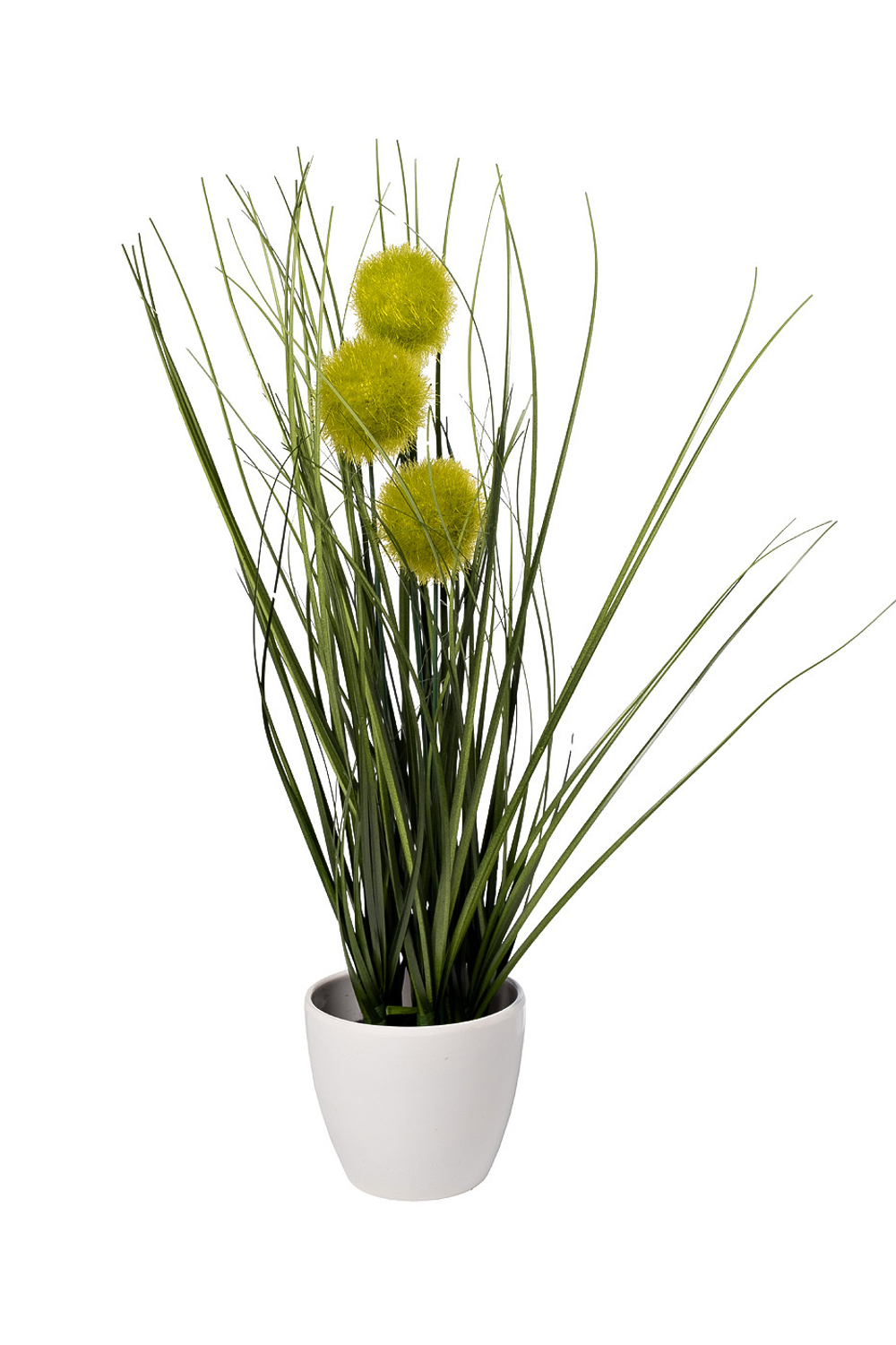 Алиум в горшке 38см Garda Decor зеленый