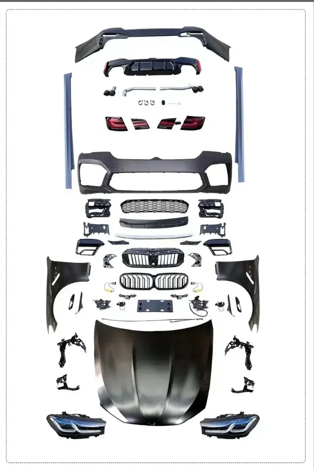 Обвес переделка для BMW 5 серии F10 2009-2017 в M5 F90 Рестайлинг БМВ