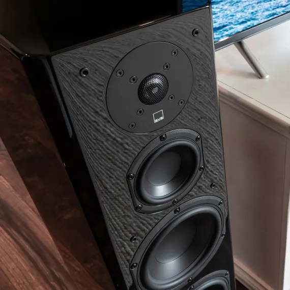 SVS Prime Tower Piano Black