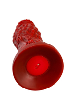 Вибратор Black&Red Monster Docus красный 20 см