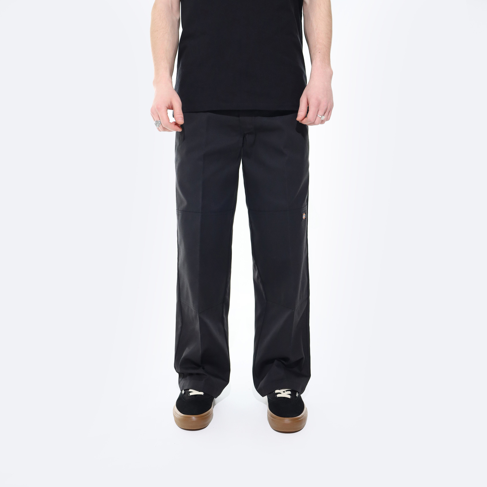 Брюки Dickies Loose Fit Double Knee Work Pants (black) артикул: - купить в магазине Дайс