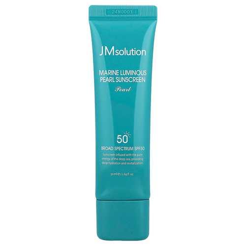 JM Solution, Солнцезащитное средство с морским перламутром, SPF 50, 50 мл (1,69 жидк. Унции)