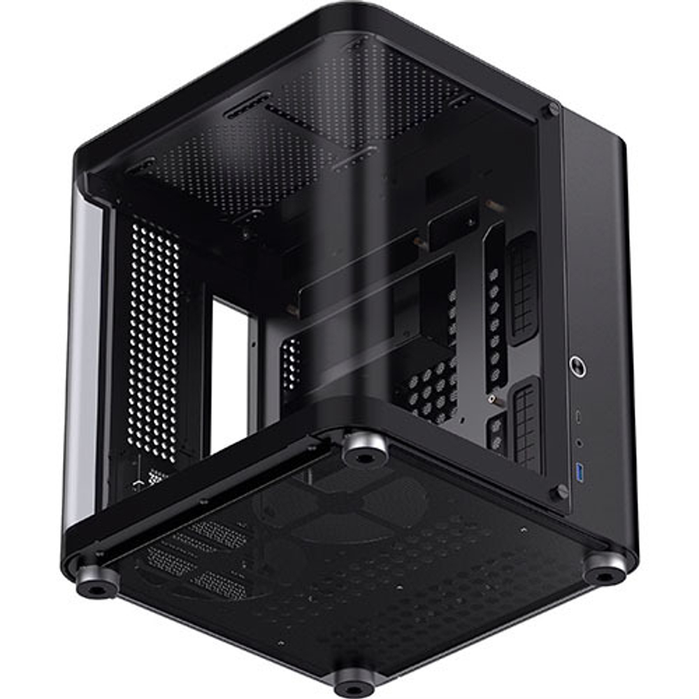Корпус JONSBO TK-1, mini-ITX, micro-ATX, черный (без БП)