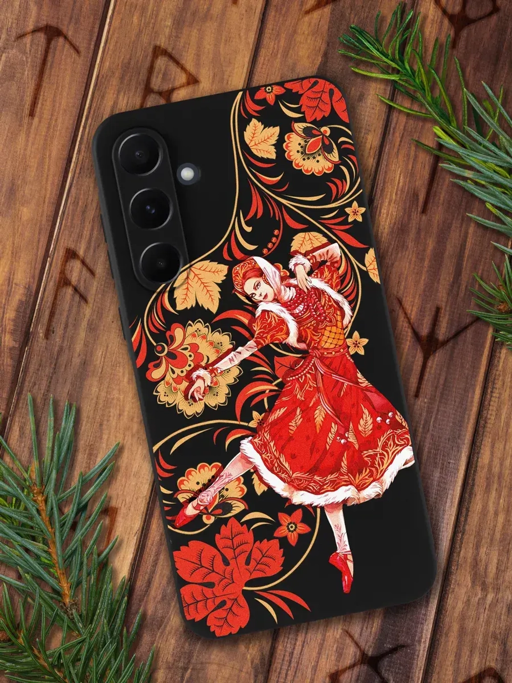 Чехол на Samsung A55 с принтом