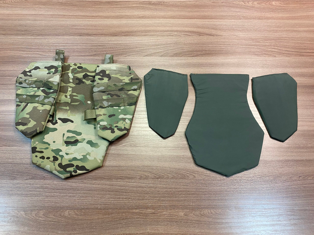 Баллистическая защита паха (трёхлистник)