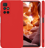 Мягкий Soft Touch чехол из силикона для REDMI 10 с бархатной подкладкой