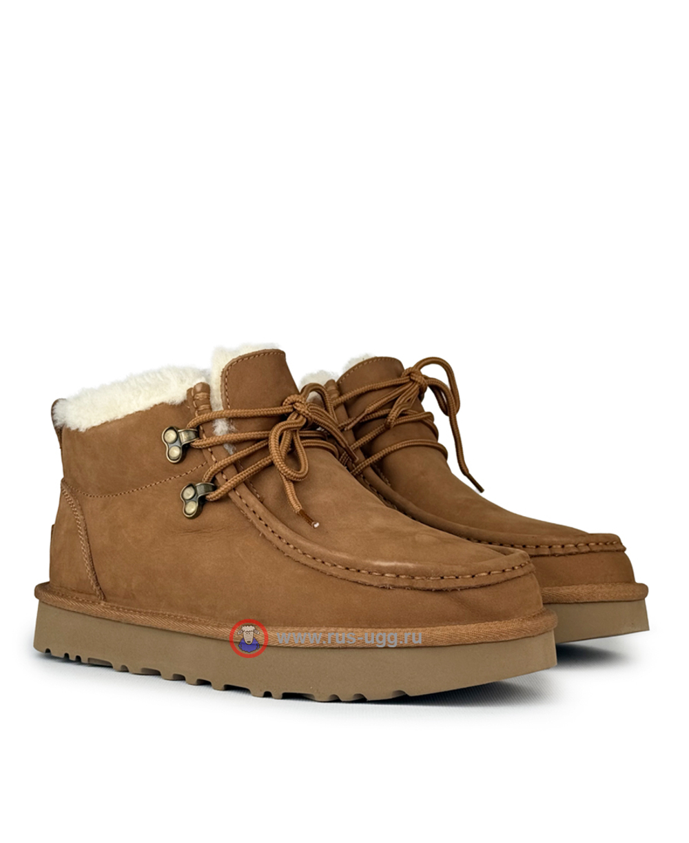 UGG MEN'S AMBUSH WOVEN BOOT Chestnut