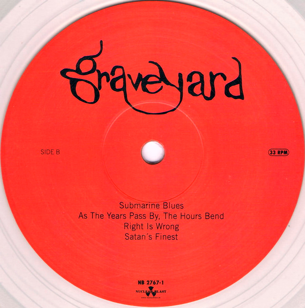 Graveyard / Graveyard (Clear Vinyl)(LP)